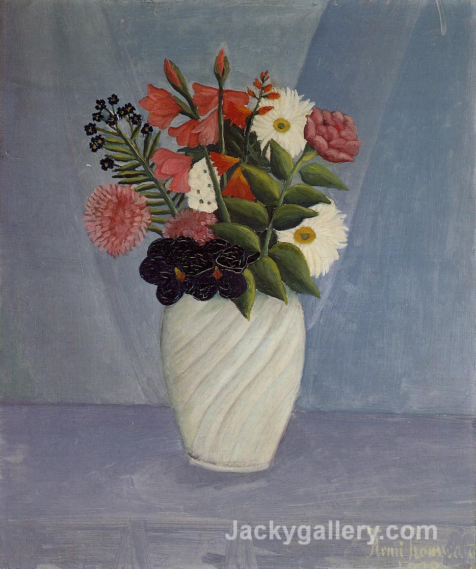 Bouquet of Flowers II by Henri Rousseau paintings reproduction